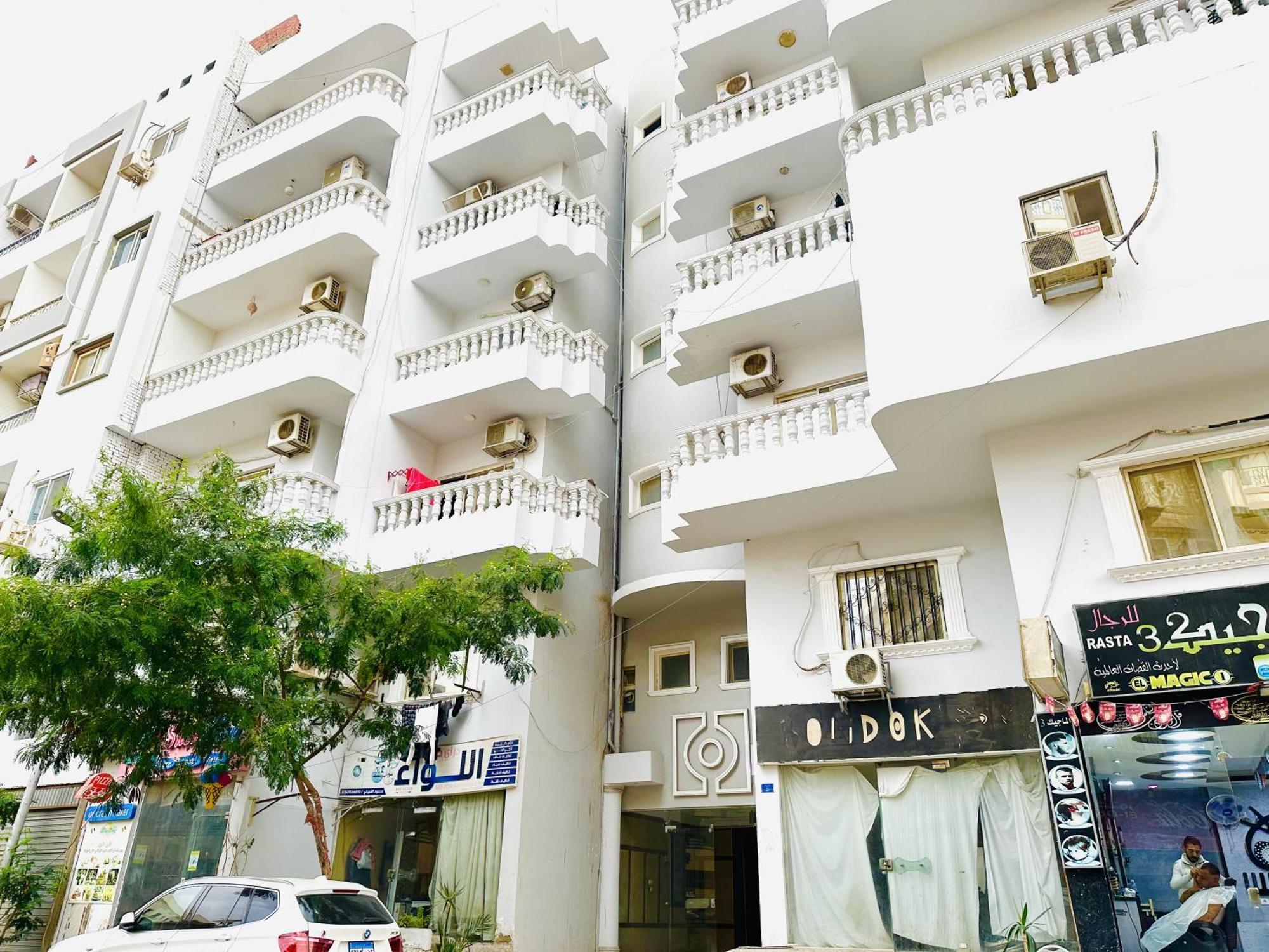 Zebra Apartments Hurghada Center Exteriör bild