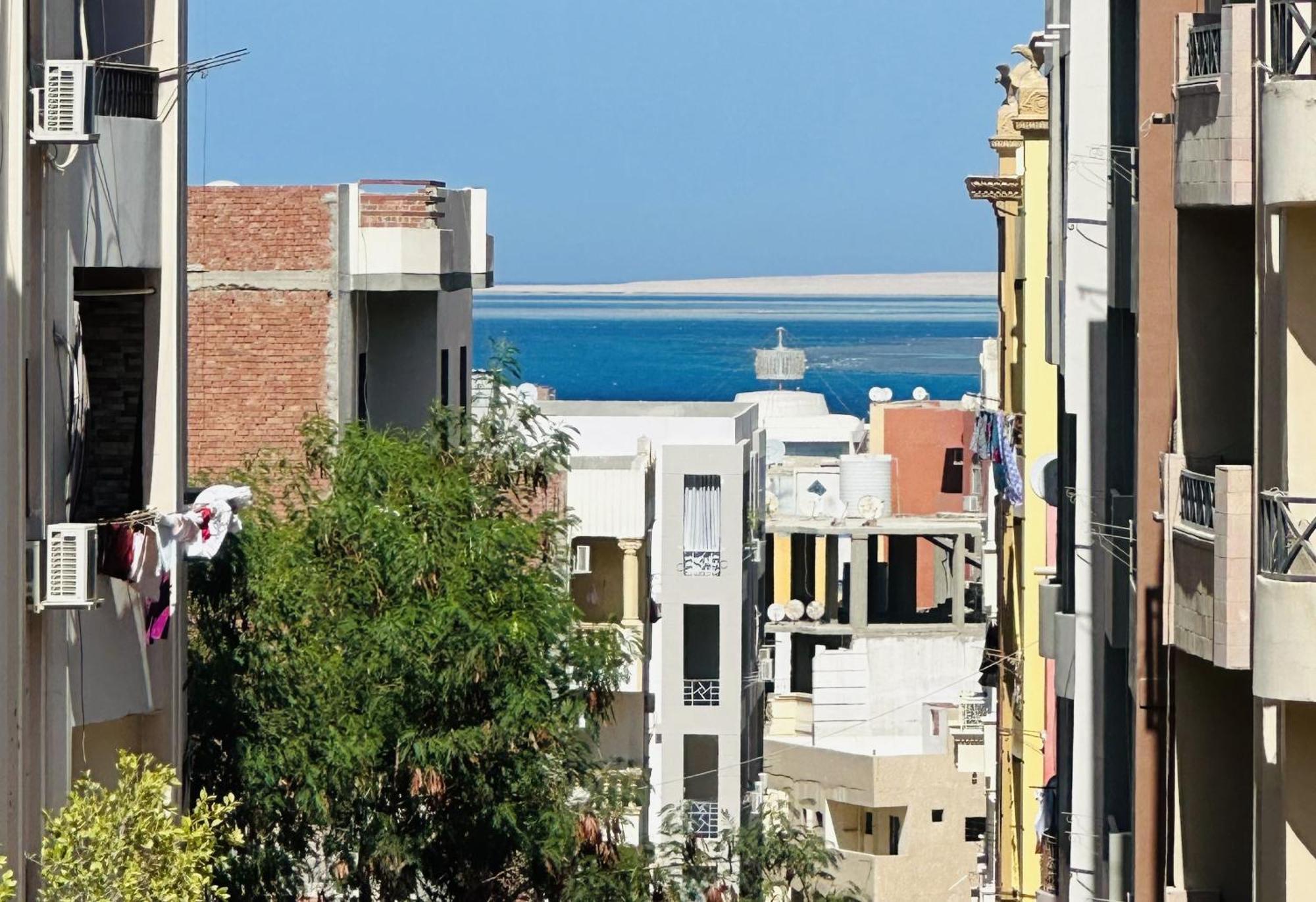 Zebra Apartments Hurghada Center Exteriör bild